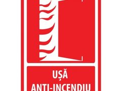 Indicatoare pentru marcarea usilor antiincendiu